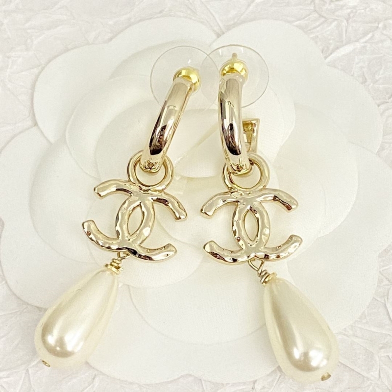Ch*el earrings
